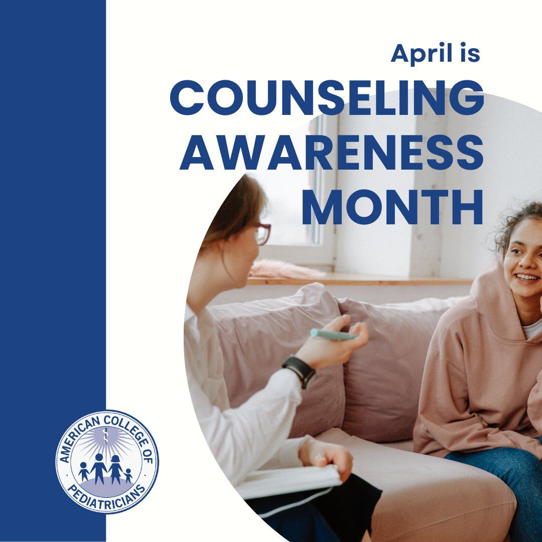 April is Counseling Awareness Month. Addressing underlying mental health conditions is crucial to the treatment of adolescent gender dysphoria: acpeds.org/position-state…