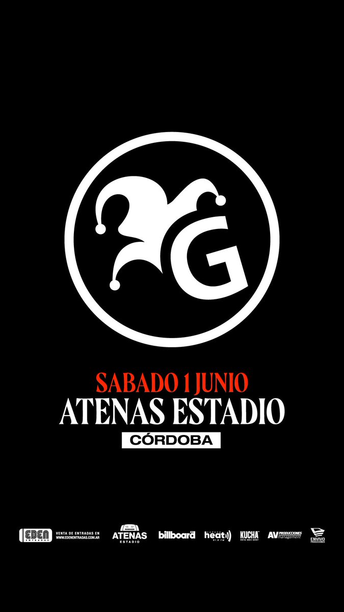 josedpalazzo's tweet photo. Que linda fecha @GuasonesLP en atenas 1 de junio @edenentradas @envivonet https://t.co/CbyAdWMzox
