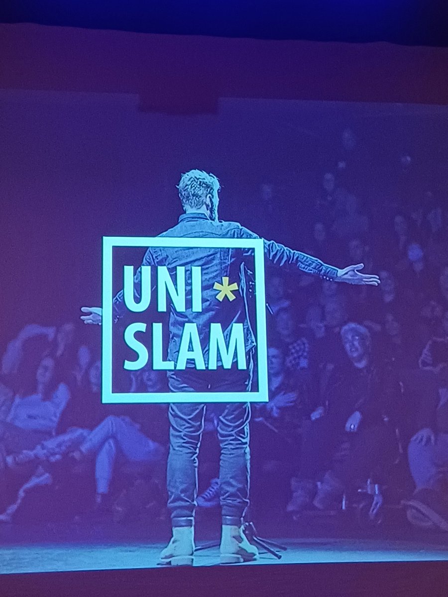 Missing @beveryquiet at @Uni_Slam so smiling at him looking at me on the big screen #BohdStan #BohdHive #UniSlam2024