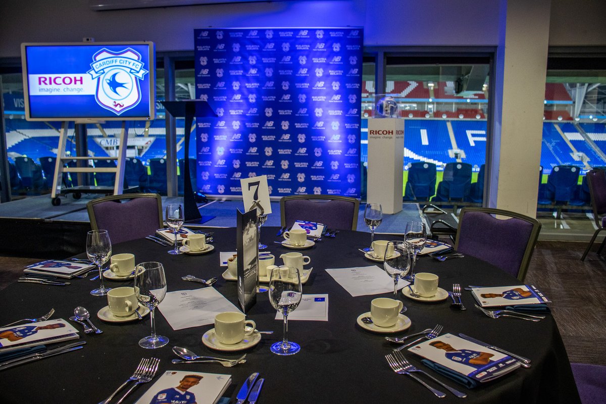 Cheer on the #Bluebirds 🙌🏼 @CardiffCityFC from the best seats in the house! 💺 🎟️ Tickets available within the @RicohWales Suite: ✅ Player Q&A ✅ MOTM presentation ✅ Pre-match 3 course meal ✅ HT refreshments ✅ Team sheet & prog 📞 0333 311 1921 #CityAsOne #Bluebirds #RICOH