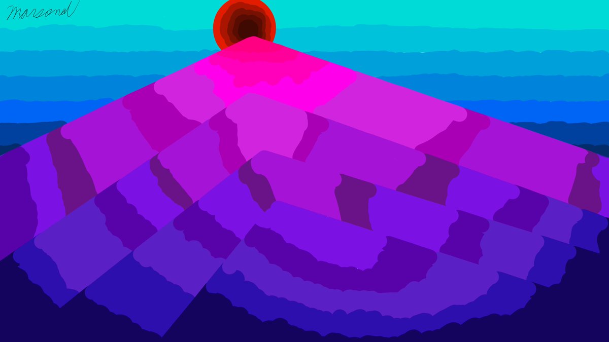 TheRealMarsond's tweet photo. #art #artwork #digitalart #DigitalArtist #originalartwork #originalcharacterart #nature #landscapepainting #mountains #psychedelicart #psychedelic #beauty https://t.co/WWZaaapQoA