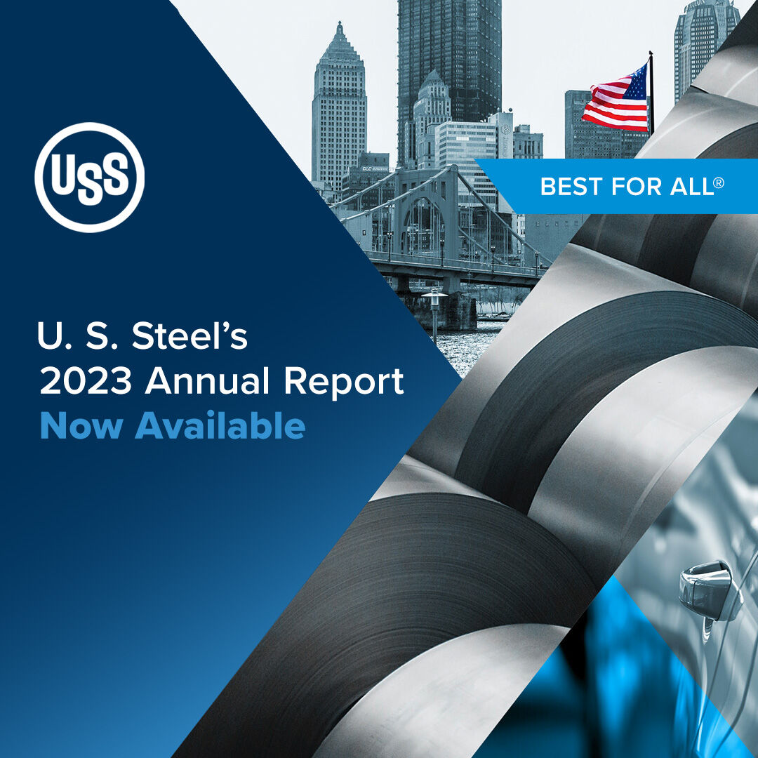 At #USSteel, 2023 was a year filled with continued progress on safety, sustainability, strategic projects, new value-added steel solutions for our customers, and much more. Read highlights in our 2023 Annual Report. bit.ly/3ViyvF6