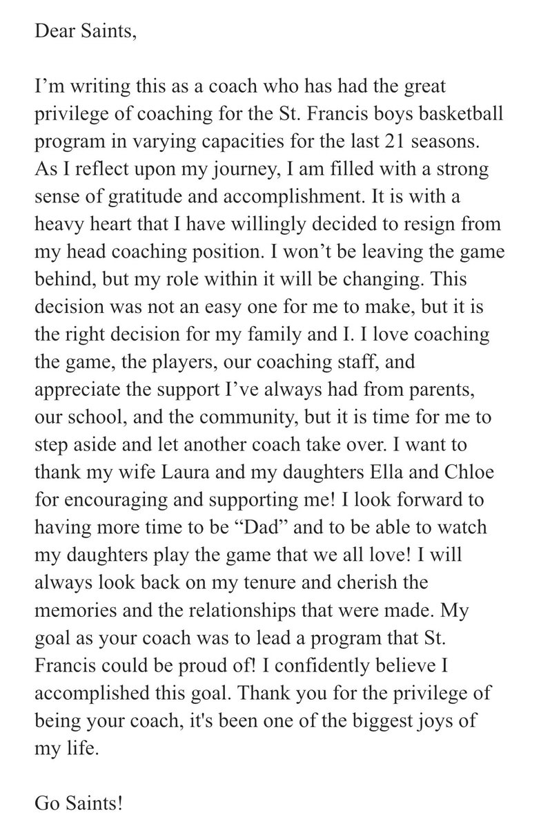 Today was a tough day and I came to terms with a decision that is the right one for my family and I.