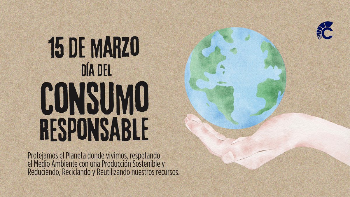 HAFproductos's tweet photo. HOY ES EL DÍA DEL CONSUMO RESPONSABLE.

El 15 de marzo se conmemora el Día del Consumo Responsable, una fecha que busca promover prácticas de consumo conscientes y sostenibles entre individuos y empresas.

#DíaDelConsumoResponsable #ConsumoResponsable #Sostenibilidad https://t.co/BnYiYpPjKZ