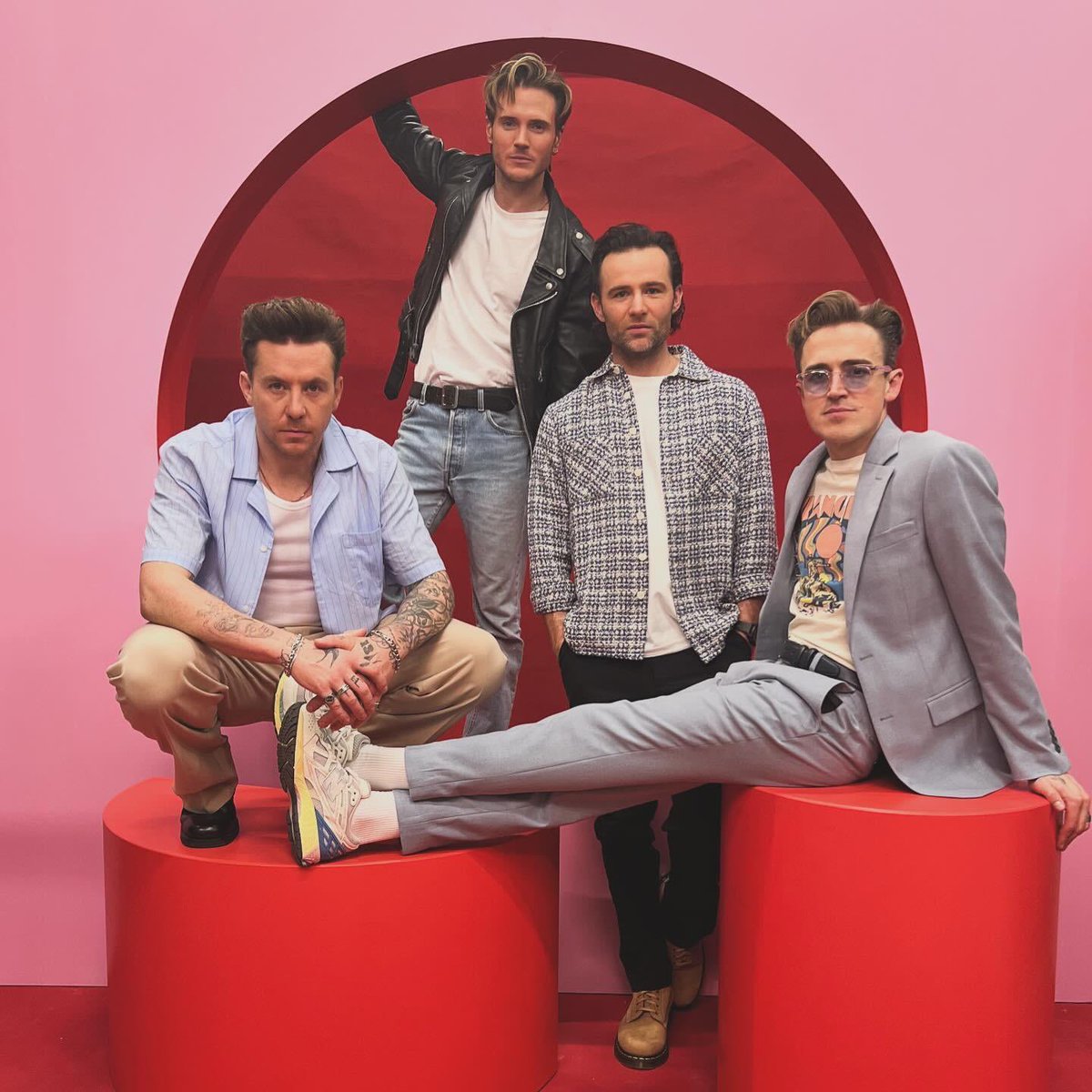 mcflymusic's tweet image. The colour was Red (Nose Day) 🔴 
#comicrelief2024