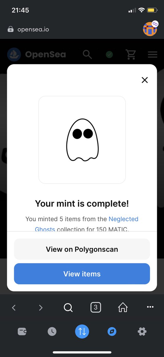 MMik2212's tweet photo. Just minted my 5 FOR the wl 🔥🚨
#NFTs #NFTCCollection #PolygonCommunity https://t.co/AJXKsyQzeo