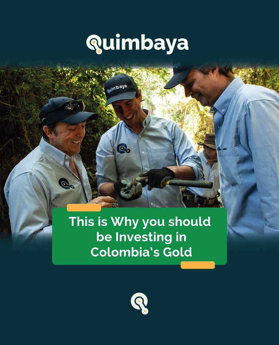 QuimbayaGoldInc's tweet photo. In an era of economic uncertainty, diversifying one's investment portfolio is not just a strategy, it's a necessity. And when it comes to diversification, one asset stands out as a timeless store of value: #gold.

CSE: $QIM / OTCQB: $QIMGF https://t.co/c2HOnTvsCS