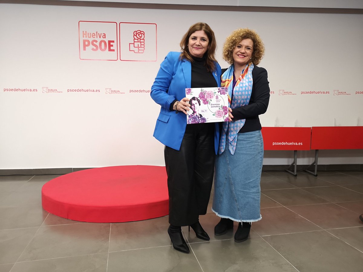 psoedehuelva's tweet photo. @MARIAEUGENIAL @MLuisaFaneca 💜 RECONOCIMIENTOS ZENOBIA

💜 Ana Pérez, de Trigueros, ex senadora

💜 Rocío Rodríguez, de El Rocío, ez parlamentaria andaluza

💜 Manuela Serrano, ex parlamentaria andaluza

💜 Antonia Moro, quien fuera parlamentaria andaluza y senadora por la comunidad autónoma

#8M
#Igualdad https://t.co/hyWExwYrdb