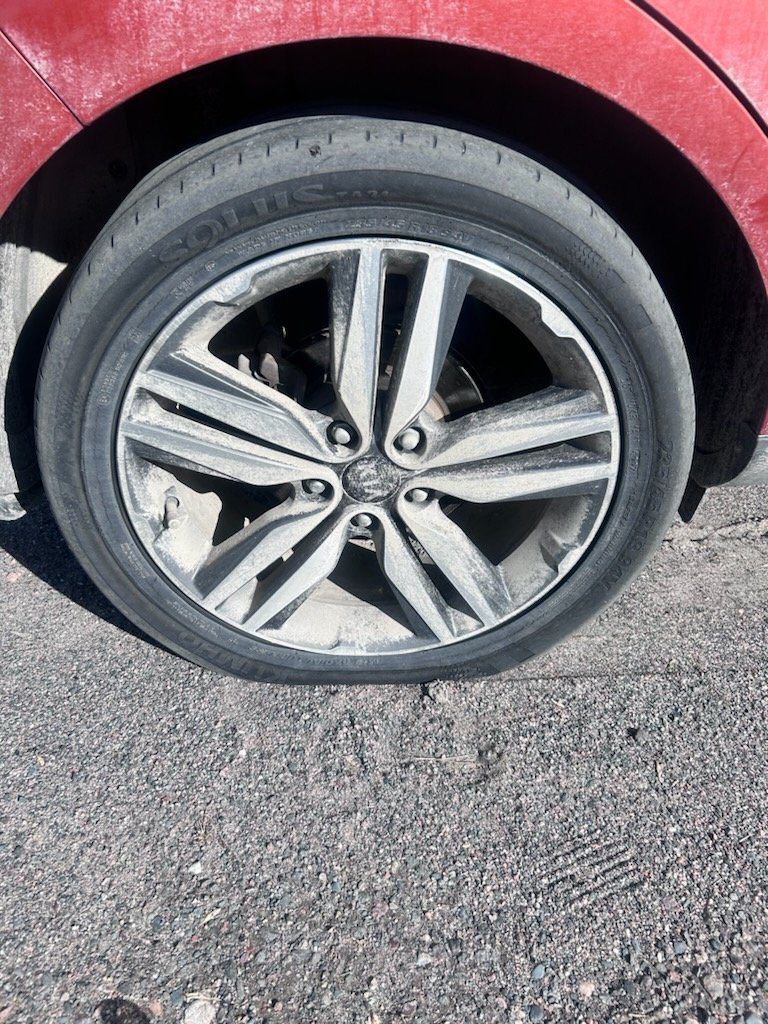 Our car's tire just exploded on the road! The only place in town that will replace it wants $467 for the job. My part time pay is not enough and my mom is unemployed. We need this car to survive because my mom is disabled. All help is welcome! paypal.me/JetGrind