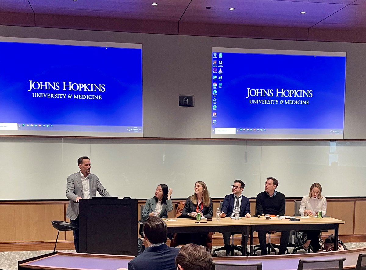 JulieNussdorfer's tweet photo. On March 13th, @SAISHopkins 2024 #PMF Finalists had the opportunity to engage with SAIS alumni in a panel discussion about pursuing PMF appointments and career paths in the federal government. A big thank you to our panelists and to @SAISCareers for their support of this event! https://t.co/bLB63hbRD7