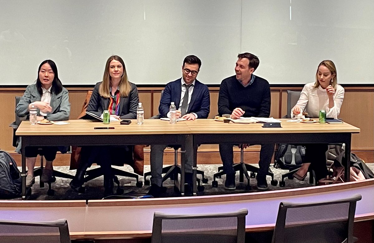JulieNussdorfer's tweet photo. On March 13th, @SAISHopkins 2024 #PMF Finalists had the opportunity to engage with SAIS alumni in a panel discussion about pursuing PMF appointments and career paths in the federal government. A big thank you to our panelists and to @SAISCareers for their support of this event! https://t.co/bLB63hbRD7