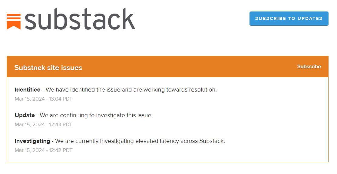 georgenews's tweet photo. #SubStackDown -Serious issue at #substack @substack https://t.co/hn4gyggzvn