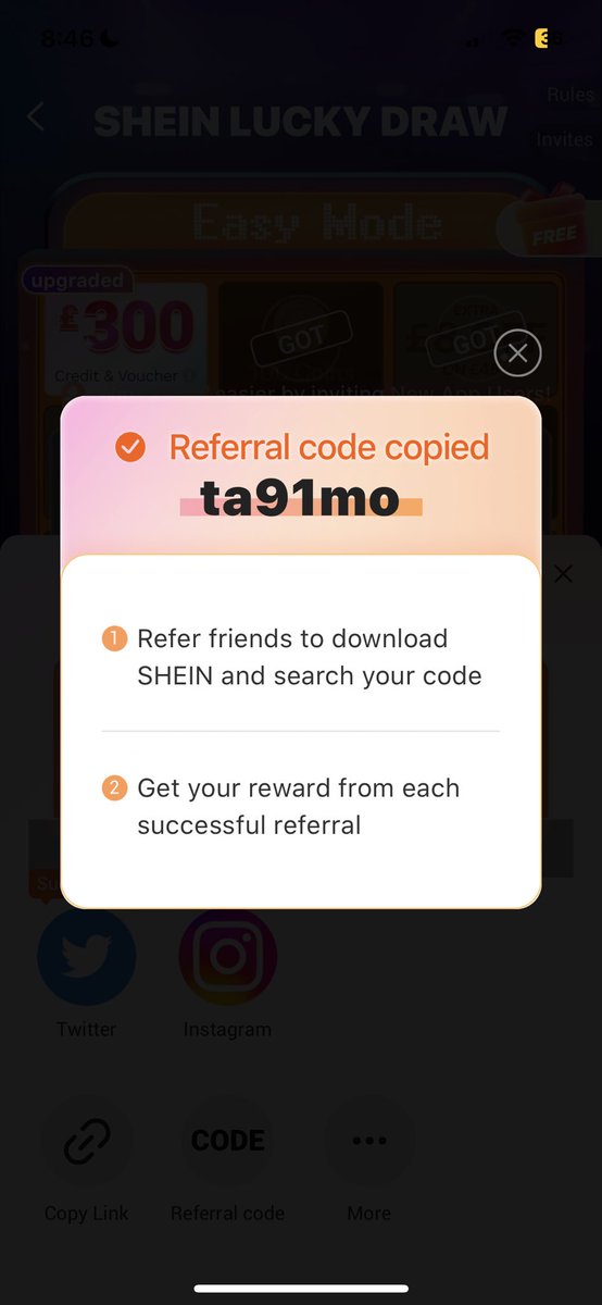 Evieox82729's tweet image. Shein free £300 code, not a scam, it works girls #shein #sheindiscountcode