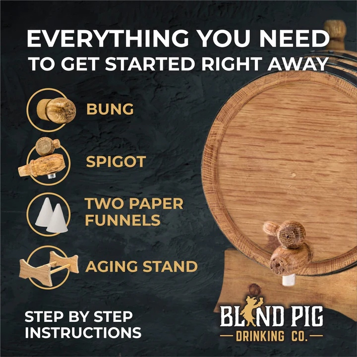 Why settle for ordinary drinks when you can create extraordinary cocktails at home? Blind Pig Drinking Company's smoker and barrel kits add a touch of sophistication to every pour. Elevate your libation game today! #HomeMixology #DrinkInnovation #RaiseTheBar