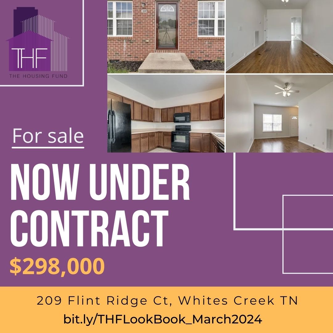 Spring has Sprung which means peak homebuying season is underway. Two of THF's Shared Equity properties are under contract. Why? Because we have the tools to help low-to-moderate income buyers close.

Check out our other homes for SALE + tell a friend: bit.ly/THFLookBook_Ma…