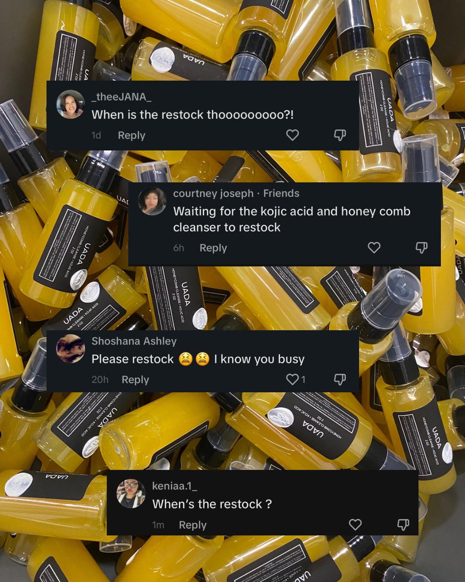 Everything you need to know about NEW Honeycomb Cleanse+ Kojic Acid —

The original formula is still available, yes, but what’s new? 👇🏽