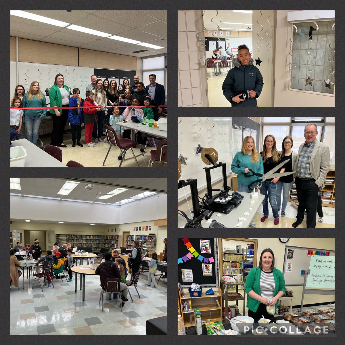 An awesome day of 3-way conferencing, reading, muffins &amp; hot chocolate along with the Grand Opening of our new Maker Space <a href="/RegPublicSchool/">Regina Public Schools</a> Ecole Wilfrid Walker.
