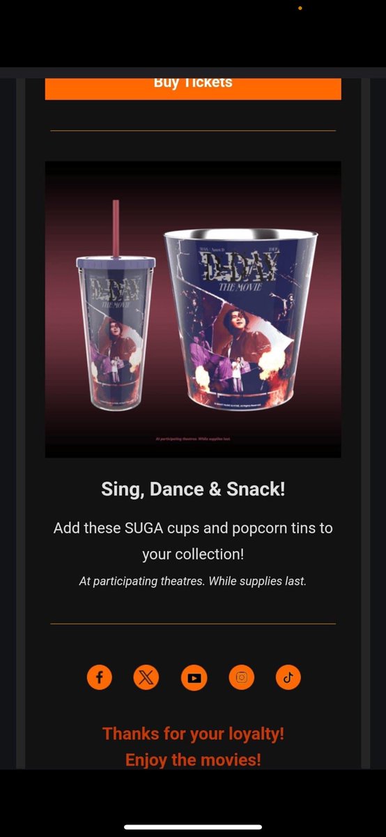 @AMCTheatres will you be having these at your theatres? 

#SugaDDayTheMovie #DDay #AgustD