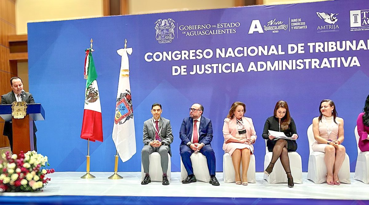 SESNAOficial's tweet photo. La #SESNA presente en el Congreso Nacional de Tribunales de Justicia Administrativa en #Aguascalientes; se destacó la valía de herramientas #anticorrupción como la Plataforma Digital Nacional #PDN

En cuyos sistemas será visible un padrón nacional de personas servidoras públicas y particulares sancionadas por #faltasadministrativas graves; aspecto clave para un control coordinado y sistémico de la corrupción en México.