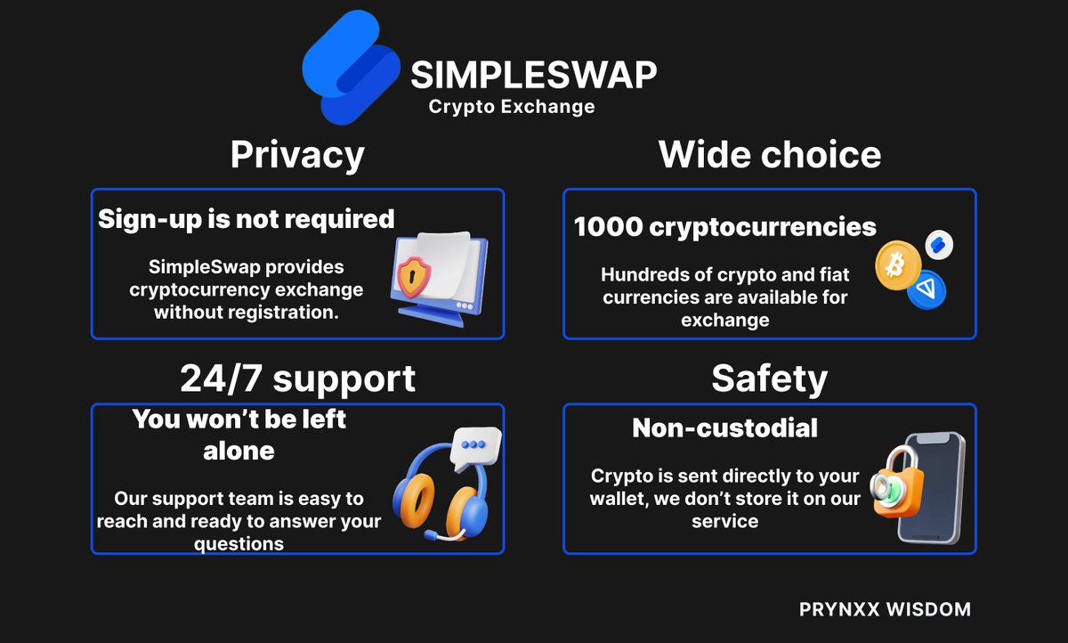OguzieWisdom's tweet image. Great news, @BuildOnViction  fam!
You can now swap your $VIC tokens effortlessly on @SimpleSwap_io!

✅No registration needed 
✅User-friendly interface
✅24/7 support

#SimpleSwap is another exchange added to your go-to for fast and secure $VIC swaps!

@VictionEco #VIC