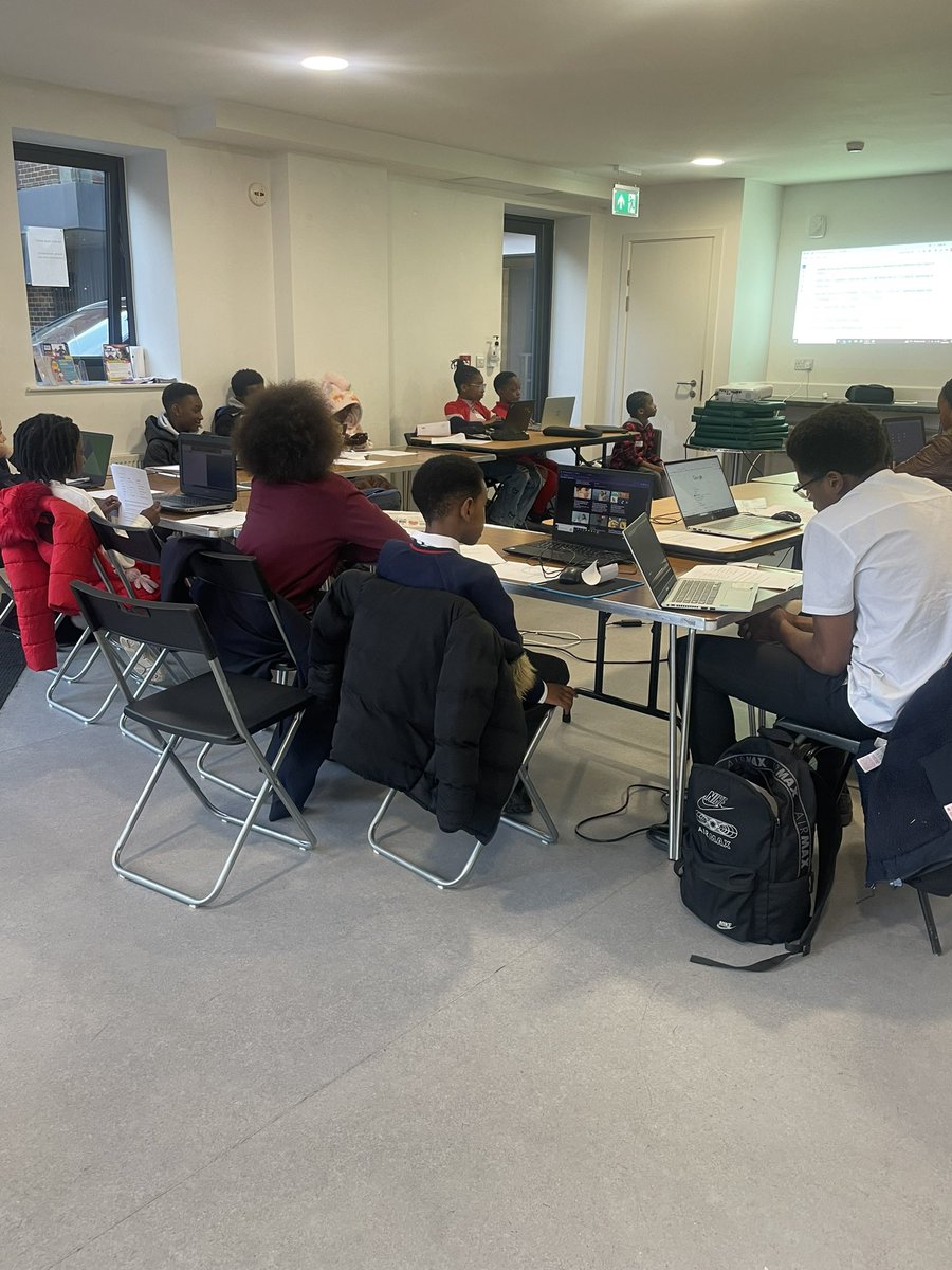 The Python programming training is underway. In todays’ session young people are learning how to create codes. The future is bright indeed 💯. #youngpeople #technology #pythonprogramming #skillsforlife #ActiveHorizons