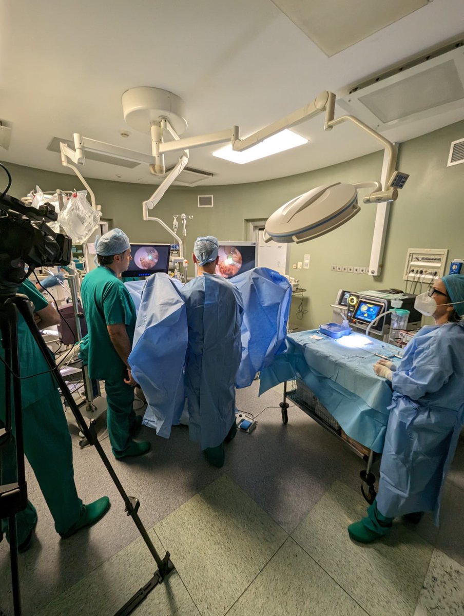 quanta_system's tweet photo. Today ay HOL. IT.A. By the side of our exclusive partner @AllianceMedica1 🇮🇹 
Thanks to Prof. Carmignani #CyberTM, to Dr. Dababneh #CyberHo &amp; to Dr. Saredi #FiberDust for the great live procedures #HoLEP #ThuFLEP🔝 #BeQuanta https://t.co/hIVkZhRxvB