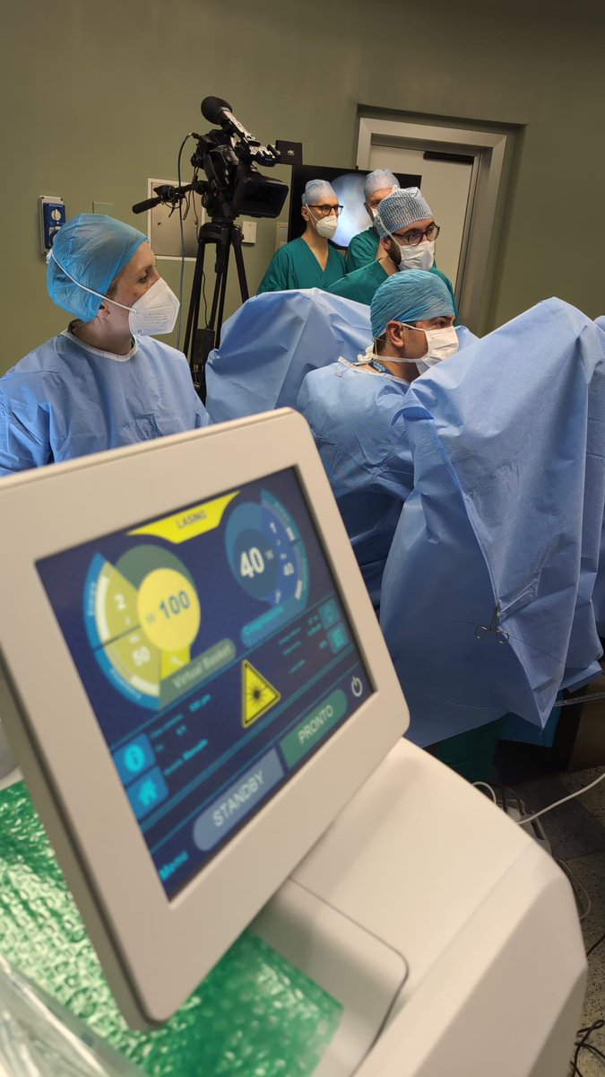 quanta_system's tweet photo. Today ay HOL. IT.A. By the side of our exclusive partner @AllianceMedica1 🇮🇹 
Thanks to Prof. Carmignani #CyberTM, to Dr. Dababneh #CyberHo &amp; to Dr. Saredi #FiberDust for the great live procedures #HoLEP #ThuFLEP🔝 #BeQuanta https://t.co/hIVkZhRxvB