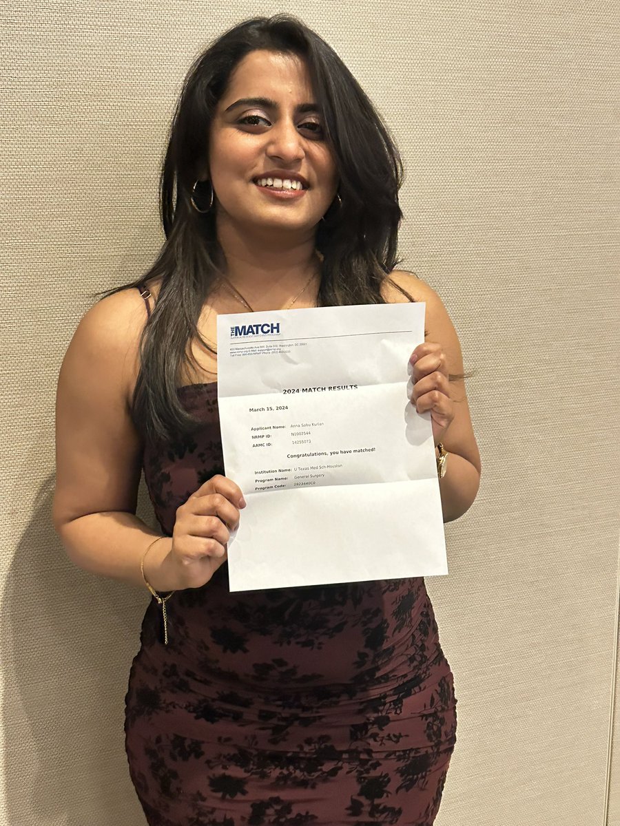 I matched at UT Houston for General Surgery!!!!! I’m so happy to be here and to come home ❤️❤️
#Match2024 #GeneralSurgery