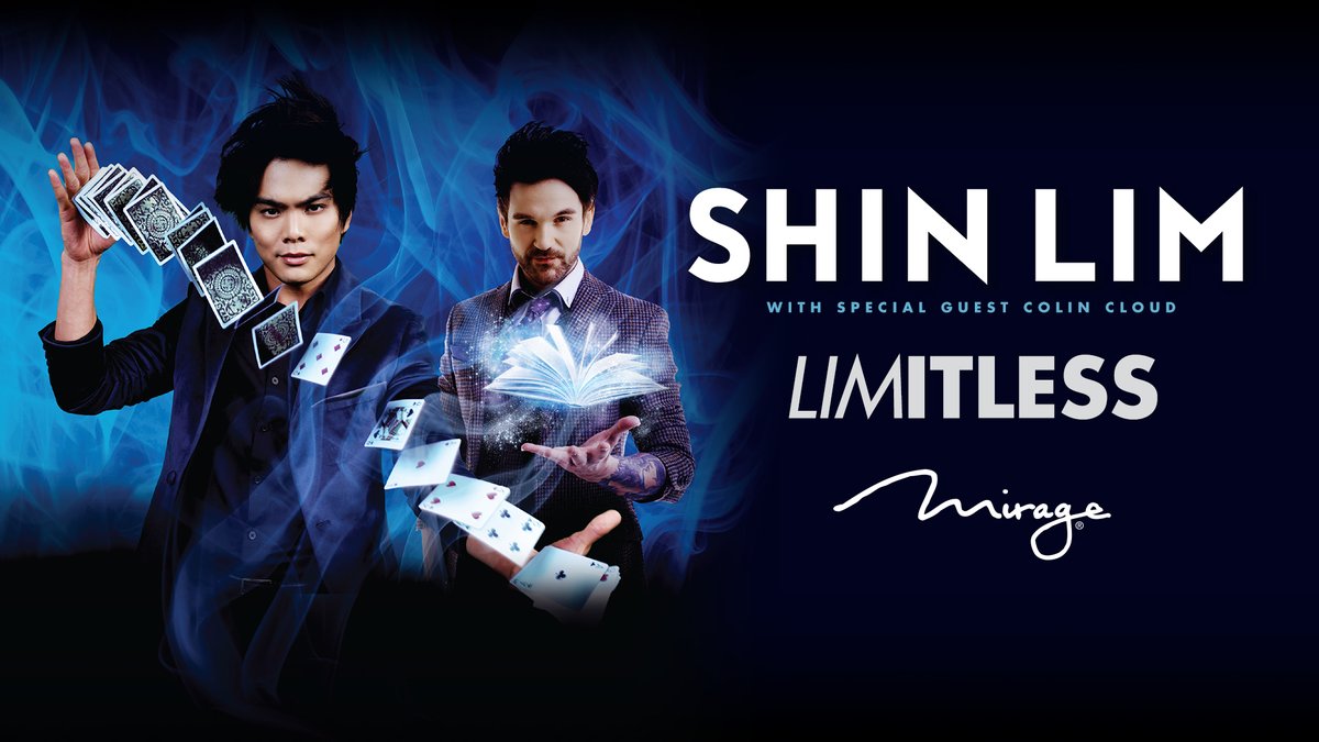 Experience the magic of Shin Lim: LIMITLESS with his flawless close-up magic and the mind-bending twists of special guest Colin Cloud. Tickets --> bit.ly/3OUoF7C