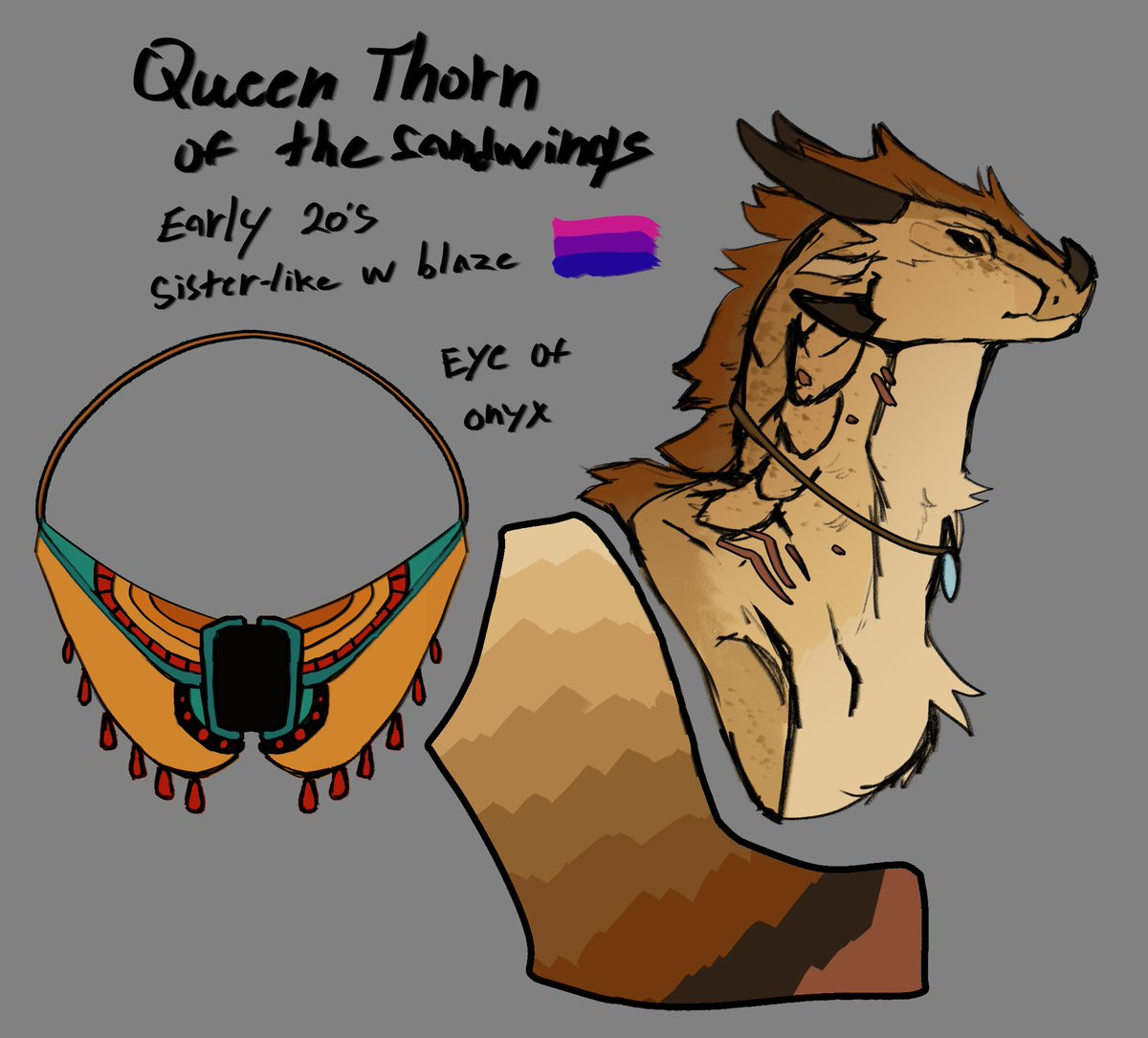 ShrimpyNook's tweet photo. So since I got these two done so far here they are
.
.
#iceburnau #wof #wofau #wingsoffire #sandwing #art #artwork #dragon #dragonart #blaze #thorn #princessblaze https://t.co/oGni0KSDp7