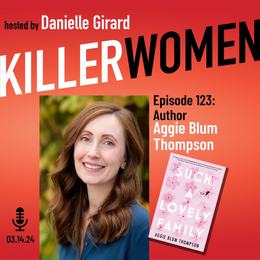 We had a blast listening to Aggie Blum Thompson discuss her new book, #SuchALovelyFamily with Danielle Girard on her podcast, Killer Women. Watch the full interview here: youtube.com/watch?v=po0yYc…