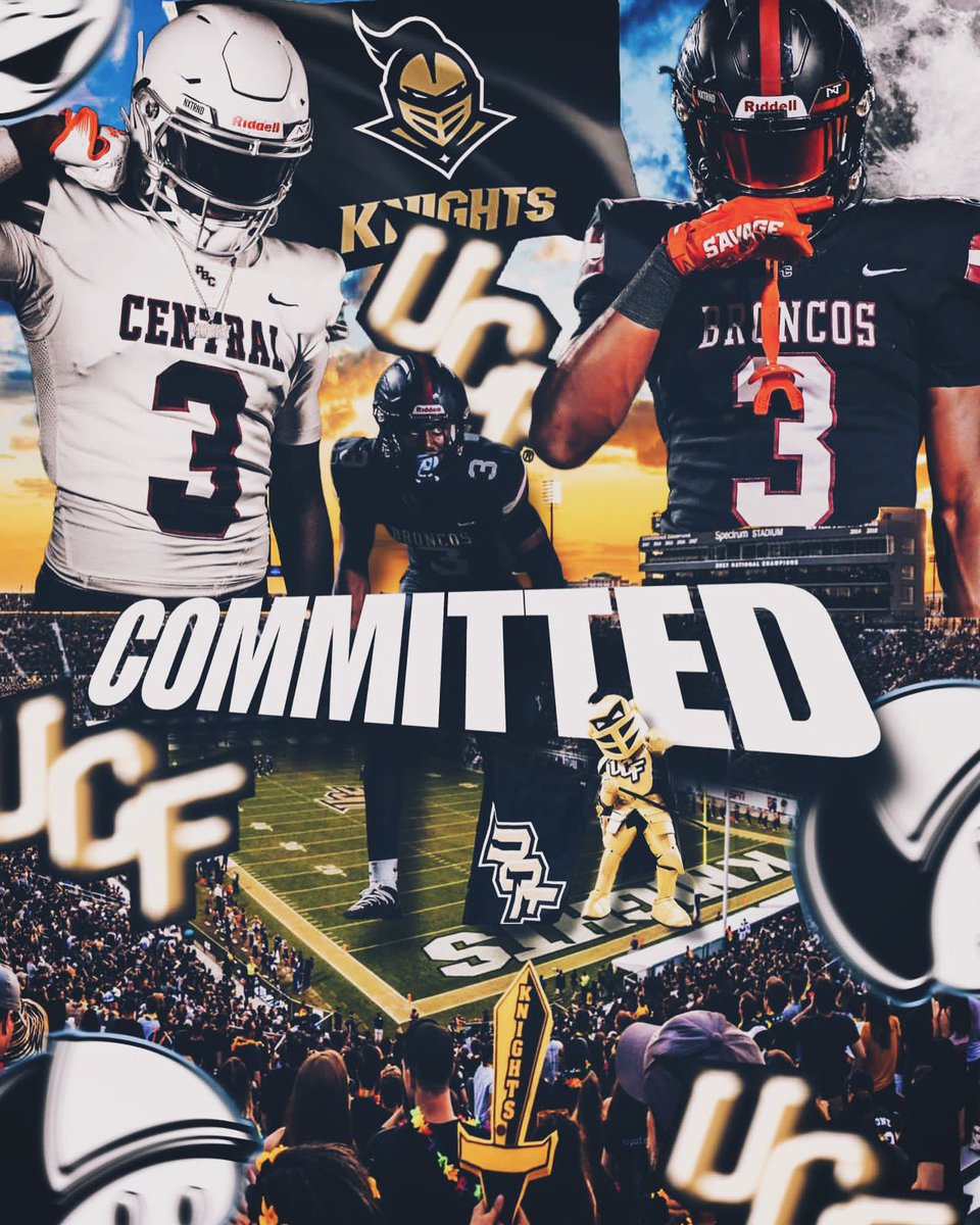 Committed ⚔️ @UCF_Football @CoachGusMalzahn @rivals @CoachT_22 @247Sports