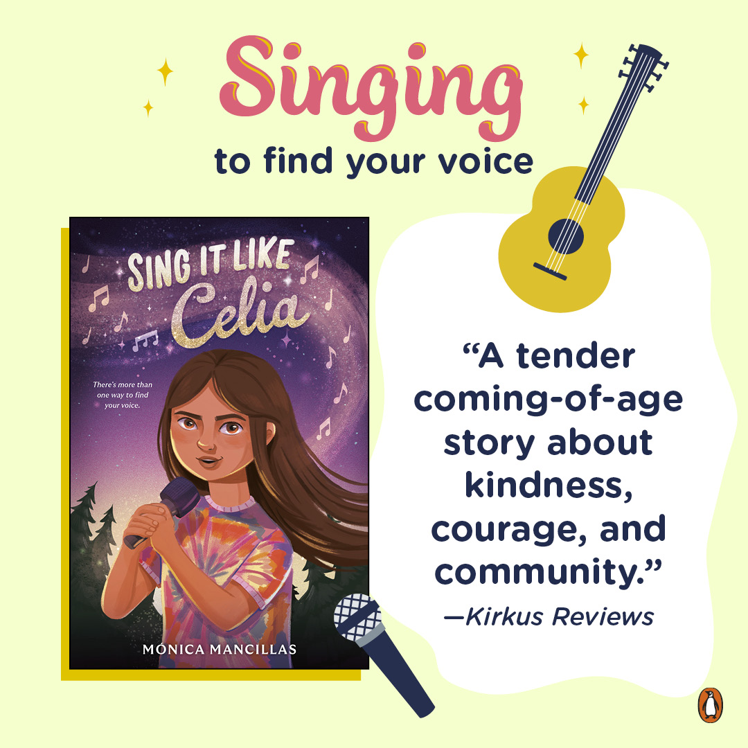 Middle grade at its best is full of relatable themes & topics for our intermediate readers! These new/upcoming novels feature characters who we love & relate to because of their creative expression. SWIPE to learn about each artist🎨(1/2) @VeeraHira @AndreaYWang @MonicaMancillas