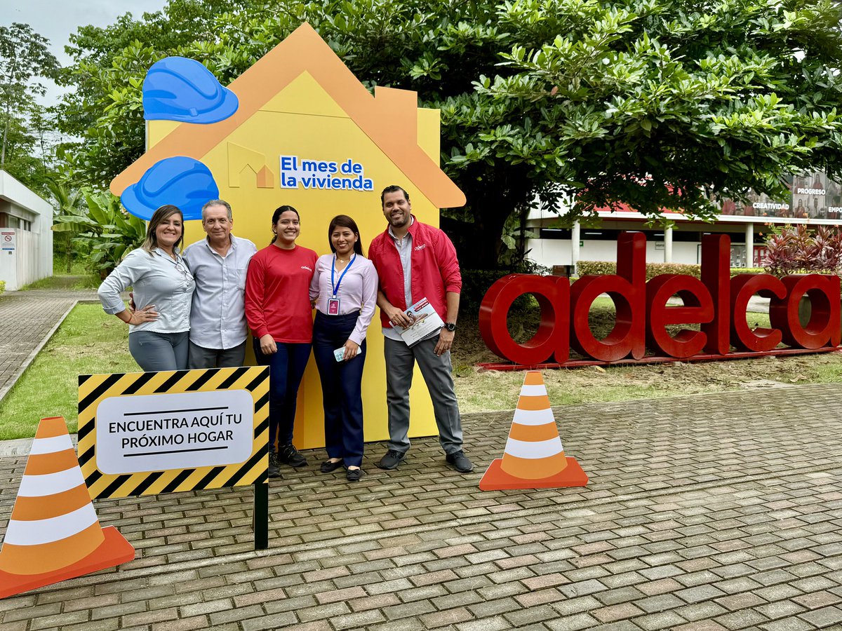 mesdelavivienda's tweet photo. ¡Compartimos con ustedes un poco de lo que fue nuestra primera parada del tour inmobiliario 2024!

Gracias @adelcaec por abrirnos sus puertas y motivar a sus colaboradores a ir tras sus sueños de tener una casa propia 🏠 

#casa #ecuador #tourinmobiliario https://t.co/0EsYRSrSw1