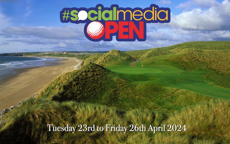 We look forward to welcoming a truly International field to Kerry for the 11th playing of the Social Media Open from Tuesday 23rd to Friday 26th April! #SMOpen2024