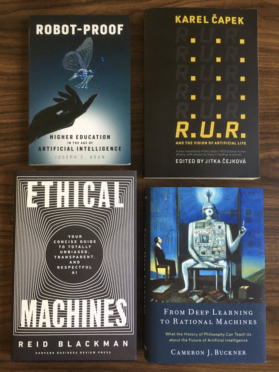 dwtigard's tweet image. I can’t wait to dive into this batch of recent arrivals… #AIethics #robotethics #techethics