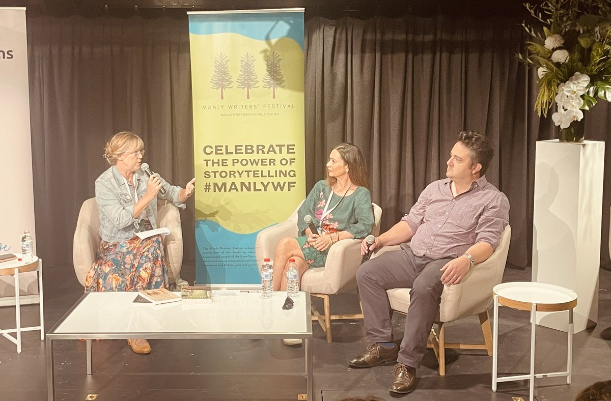 My friend James Vella-Bardon with Mirandi Riwoe talking at the Manly Writer’s Festival about his latest book The Hero of Rosclogher, part 3 of his Sassana Stone pentology. Out 1st April

#manlywf24