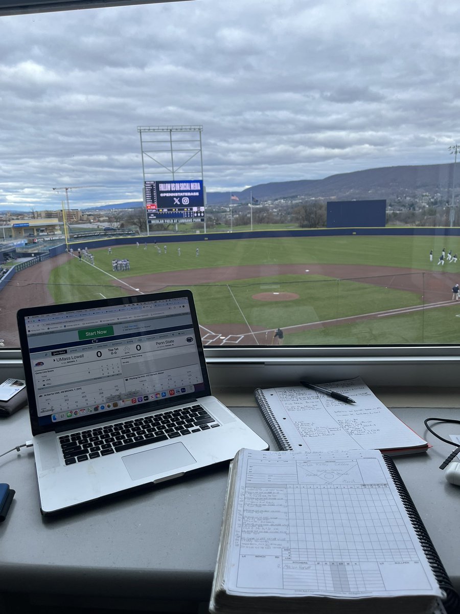 I’ll be live for a solo broadcast as Penn State takes on UMASS Lowell in search of a series victory! First pitch is at 5:30 on! Listen live on 90.7 The Lion WKPS!!

@PennStateBASE 
@STAAtalent 

Link: thelion.fm