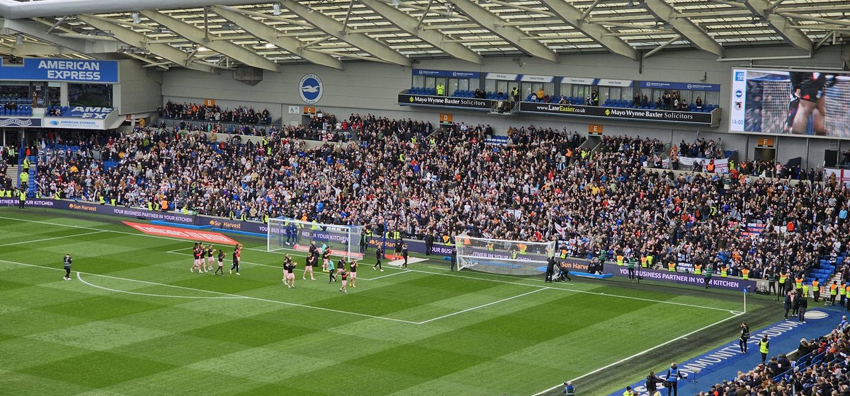 Awaydays23's tweet photo. ON THIS DAY 2023: Grimsby Town at Brighton #GTFC #UTM https://t.co/x2KQYescDW