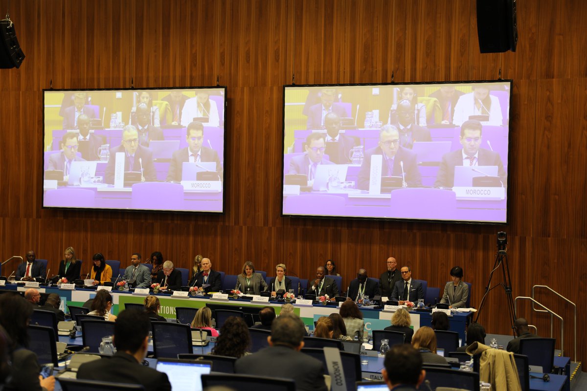 UNODC_CND's tweet photo. Thank you for joining us for the CND High-Level Segment on the 2024 Midterm Review! See you next week for the regular segment, 18 to 22 March.
Check out the what Member States have pledged in addressing  and countering the world drug problem https://t.co/DWuRFgmVfs https://t.co/PN3yYjlSwH