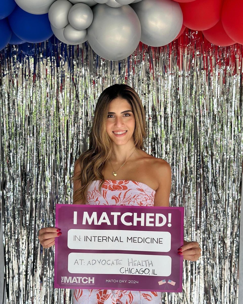alexandra__vdp's tweet photo. Beyond excited to join the @advocatehealth @immc_imresident for my residency! 🎉 💜

I' m so grateful for the fantastic support from my fam, friends, and mentors, who’ve been my rock through everything!

I’m going to Chicago 🥹🙏🏼🏙️🌟 https://t.co/TnolWpOjt5