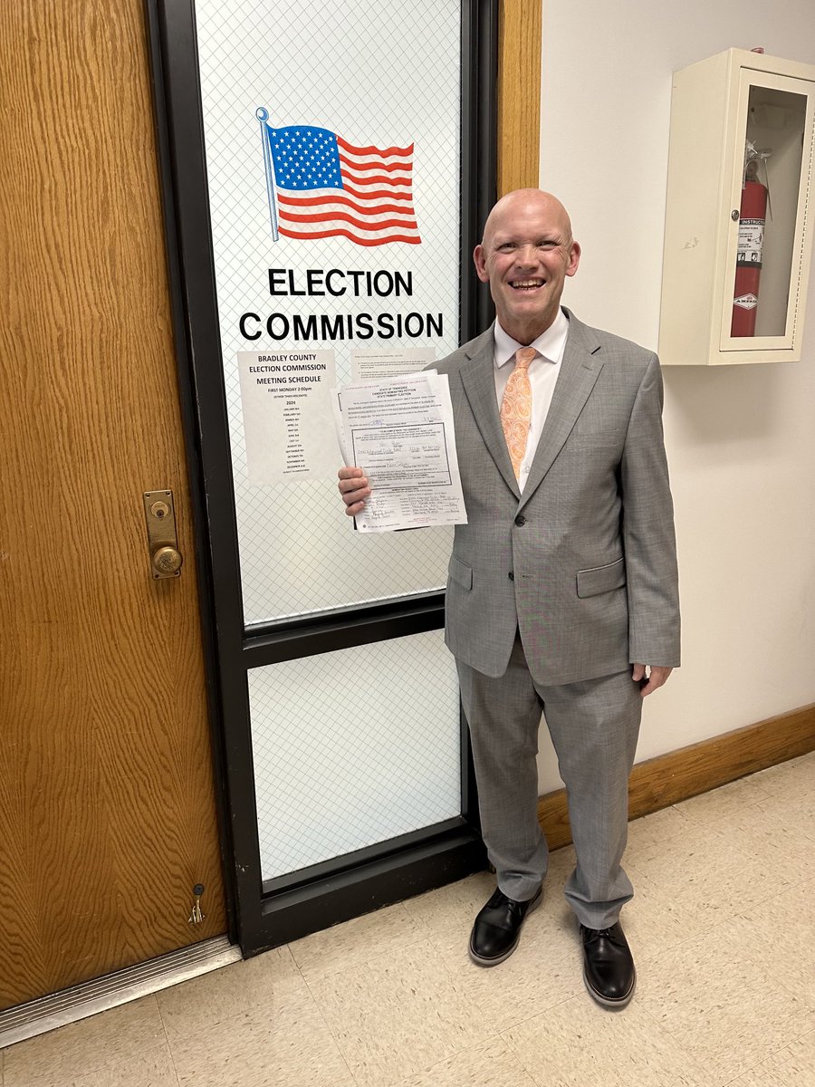 I have now turned in my paperwork for my reelection bid to the 24th District State House of Representatives. Please vote. VOTE RAPER