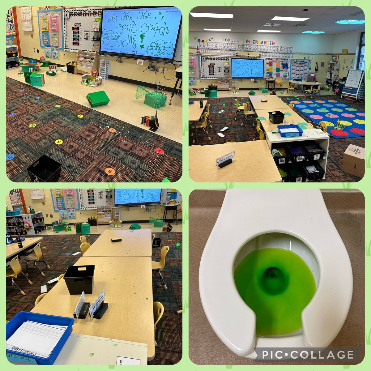 Mrs. Davidson (@mrsdavidson121) on Twitter photo Celebrating St. Pattyβs Day in Kindergarten means working together to build the perfect trap, STEM centers, fun writing prompts, and getting our room TRASHED by that sneaky leprechaun! We will get you next year! ππ <a href="/MrsSchwitalski/">Christa Schwitalski</a> <a href="/Hamilton_LN/">Linden Elementary</a> Celebrating St. Pattyβs Day in Kindergarten means working together to build the perfect trap, STEM centers, fun writing prompts, and getting our room TRASHED by that sneaky leprechaun! We will get you next year! ππ <a href="/MrsSchwitalski/">Christa Schwitalski</a> <a href="/Hamilton_LN/">Linden Elementary</a>