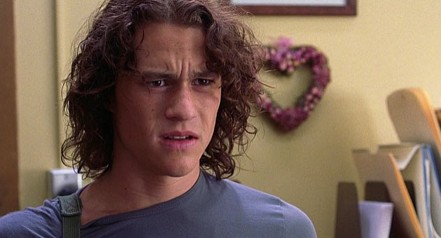TheCinesthetic's tweet photo. Heath Ledger in 10 Things I Hate About You (1999) https://t.co/pbde54sMkT