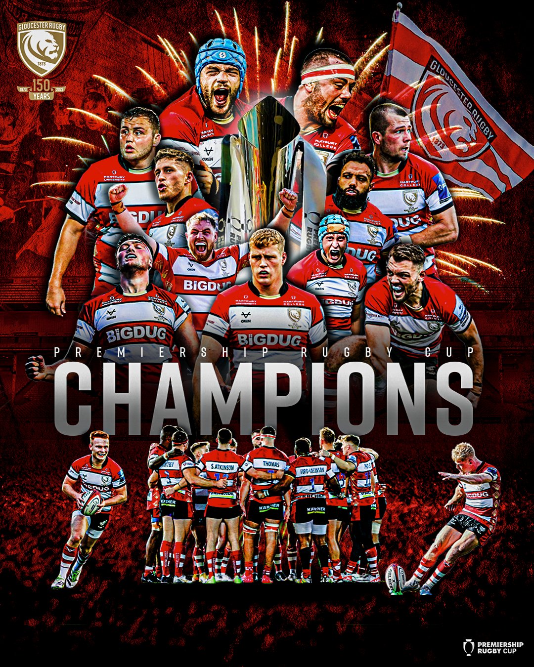 Premiership rugby champions sale