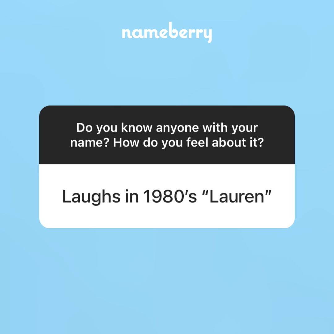 nameberry's tweet image. Guys, you'd be shocked to learn how many of you have a bff with your *same name* 👯‍♀️

Part II coming next week, since there were too many good answers!

Share your story below ⬇️

#nameberry #babynames #samename