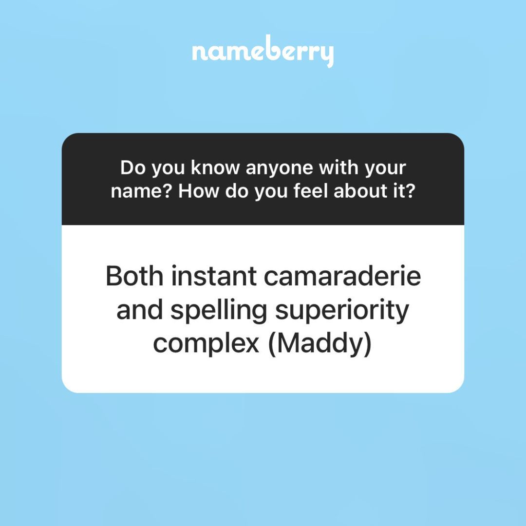 nameberry's tweet image. Guys, you'd be shocked to learn how many of you have a bff with your *same name* 👯‍♀️

Part II coming next week, since there were too many good answers!

Share your story below ⬇️

#nameberry #babynames #samename
