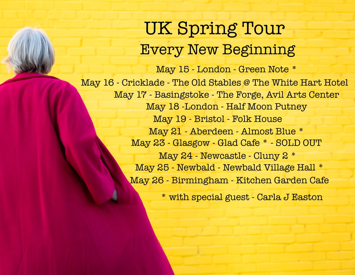 Hey - hey, UK! See you this Spring!