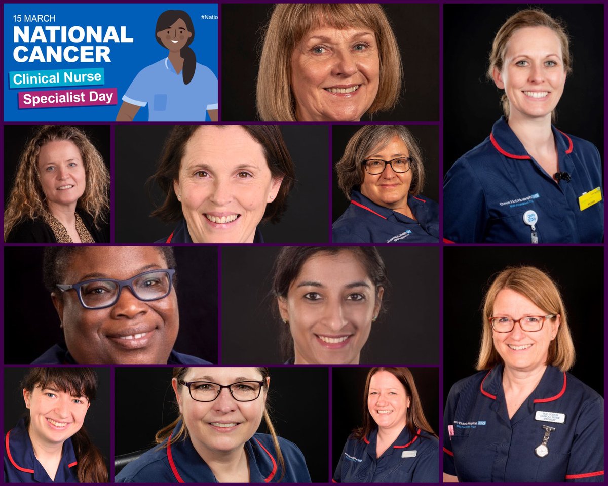 It’s #CancerClinicalNurseSpecialistDay & we couldn’t let it pass without saying a huge thank you to our incredible team who provide support for our patients with breast, skin and head & neck cancer. On behalf of our patients, their family and friends, & your colleagues thank you.